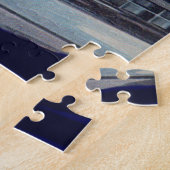 1960年頃の赤キャデラックグリル ジグソーパズル (側面)