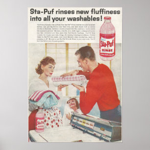 1960年2月Ad Sta Puf ポスター