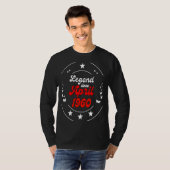 1960年4月誕生日レジェンドマンボーイ1966年4月より Tシャツ (正面フル)