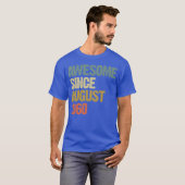 1960年8月以来スゴイ男の子 Tシャツ (正面フル)