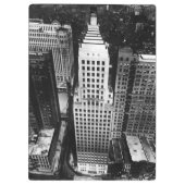 1960年:  シカゴの超高層ビルの空中写真 クリップボード (裏面)