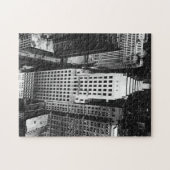 1960年:  シカゴの超高層ビルの空中写真 ジグソーパズル (横)