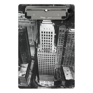1960年: シカゴの超高層ビルの空中写真 ミニクリップボード