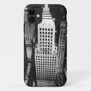 1960年: シカゴの超高層ビルの空中写真 iPhone 11 ケース