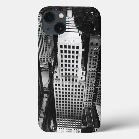 1960年: シカゴの超高層ビルの空中写真 Case-Mate iPhoneケース (裏面)
