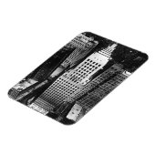 1960年:シカゴ超高層ビル空中景観 マグネット (左側)