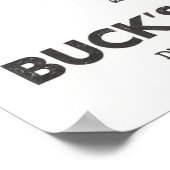 1960年NCアッシュビルにあるBuck's Restaurant ポスター (角)