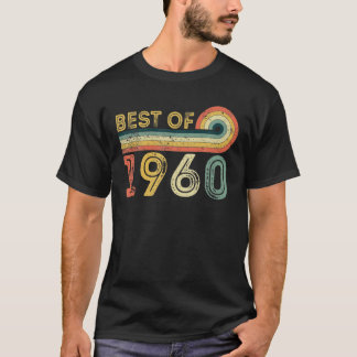 1960最高の年の61番目の誕生日ヴィンテージレトロ Tシャツ