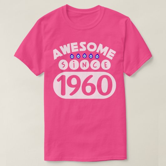 1960素晴らし年以降 Tシャツ (デザイン正面)