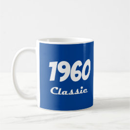1960 クラシック 60歳の誕生日お祝い コーヒーマグカップ