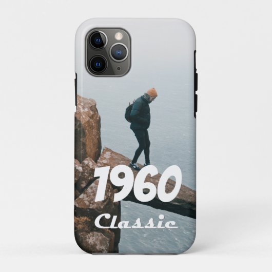 1960 クラシック 60歳の誕生日お祝い Case-Mate iPhoneケース (裏面)