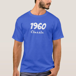 1960 クラシック 60歳の誕生日お祝い Tシャツ