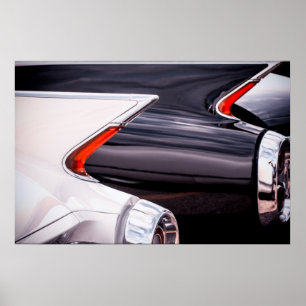 1960 Cadillac Curves ポスター