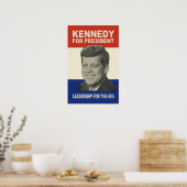 1960 Kennedy For President Poster （最大39 x 60!） ポスター (キッチン)