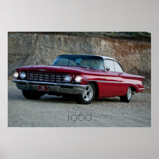 1960 Oldsmobileサンセットポスター ポスター