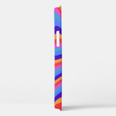 1960sヒッピートリップ（幻覚体験）のようなレトロ壁紙 Case-Mate iPhoneケース (裏面 / 右)