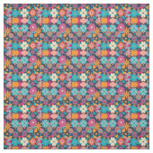 1960sフローラ(幾何形状) ファブリック (見本)