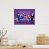 1960sレトロゲイバー ポスター (キッチン)