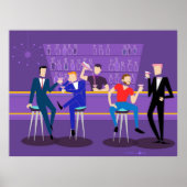 1960sレトロゲイバー ポスター (正面)