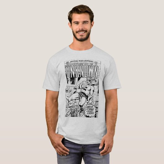 1960's 'Adventure into the Unknown' T-Shirt Tシャツ (正面フル)