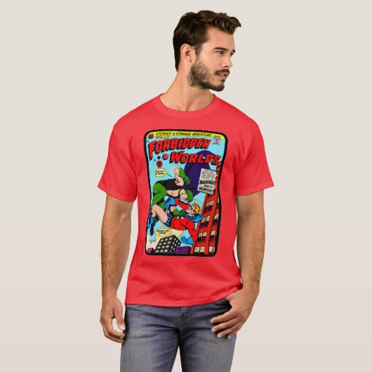 1960's "Forbidden Worlds" Comic T-Shirt  Tシャツ (正面フル)