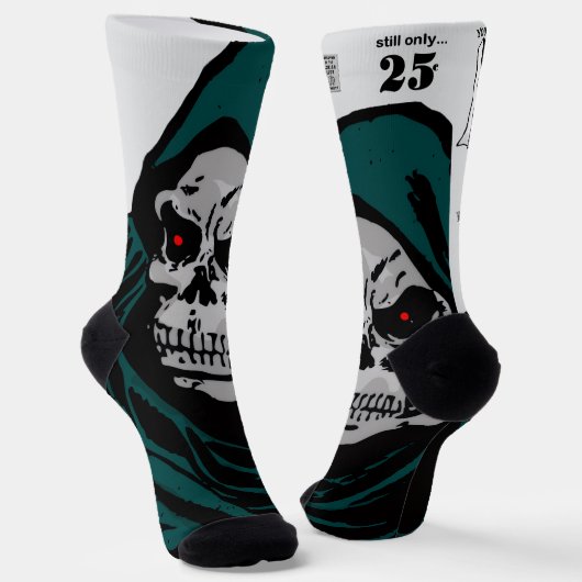 1960's 'HORROR Comics' Socks ソックス (傾斜あり)