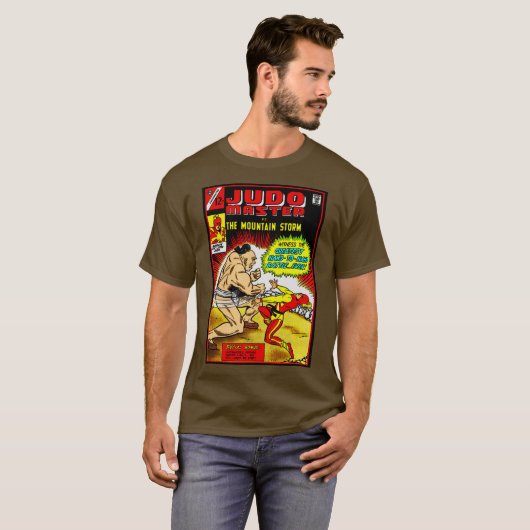 1960's JUDO Master Comic T-Shirt Tシャツ (正面フル)