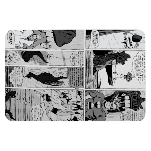 1960's Nemesis Funny Strip Magnet マグネット (横)