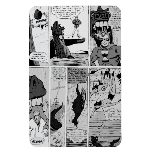1960's Nemesis Funny Strip Magnet マグネット (縦)