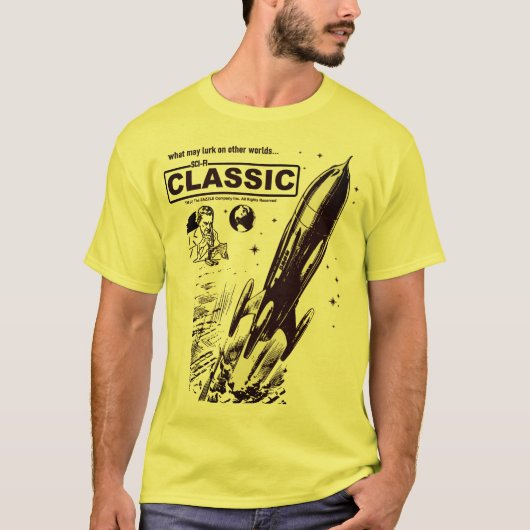 1960's SCI-FI Classic Graphic T-Shirt Tシャツ (正面)