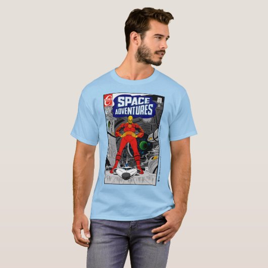 1960's SPACE Adventures T-Shirt Tシャツ (正面フル)