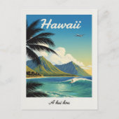 1960s Vintage Hawaiian Travel ポストカード (正面)