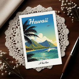 1960s Vintage Hawaiian Travel ポストカード