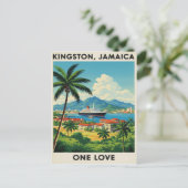 1960s Vintage Jamaica Travel  ポストカード (スタンド正面)