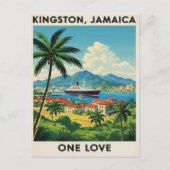 1960s Vintage Jamaica Travel  ポストカード (正面)