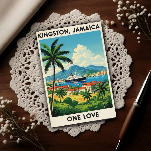 1960s Vintage Jamaica Travel  ポストカード