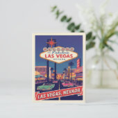1960s Vintage Las Vegas Travel ポストカード (スタンド正面)