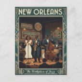1960s Vintage New Orleans ポストカード (正面)