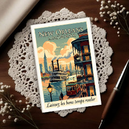 1960s Vintage New Orleans ポストカード