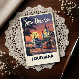 1960s Vintage New Orleans ポストカード