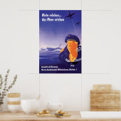 1960s Western German Military Recruitment Poster ポスター (キッチン)