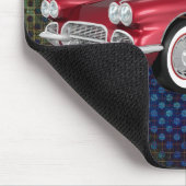 1961コルベットC1：キャンディアップル仕上げ：マウスパッド マウスパッド (コーナー)