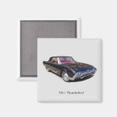 1961サンダーバード磁石 マグネット (正面/裏面)