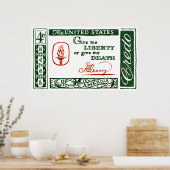 1961パトリック・ヘンリー・アメリカン・クレド ポスター (キッチン)