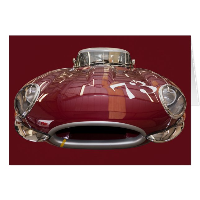 1961年からEタイプクラシックなジャガー (正面横)