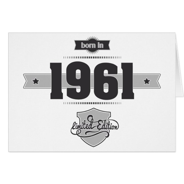 1961年に生まれて下さい(Dark&Lightgrey) (正面横)