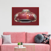 1961年のクラシックジャガーE型 キャンバスプリント (インサイチュ (リビング))