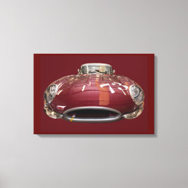 1961年のクラシックジャガーE型 キャンバスプリント