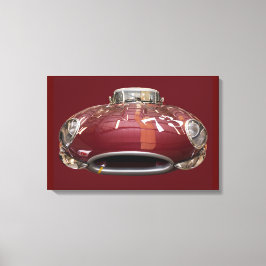 1961年のクラシックジャガーE型 キャンバスプリント