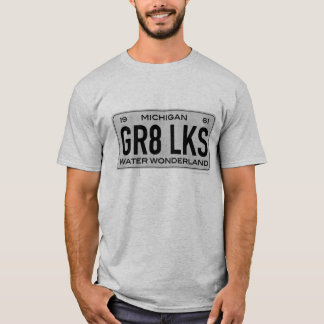 1961年のミシガン州のナンバープレートのワイシャツ Tシャツ